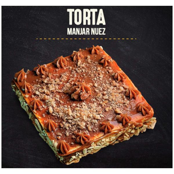 TORTA MANJAR NUEZ