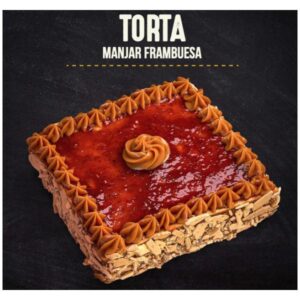 TORTA MANJAR FRAMBUESA