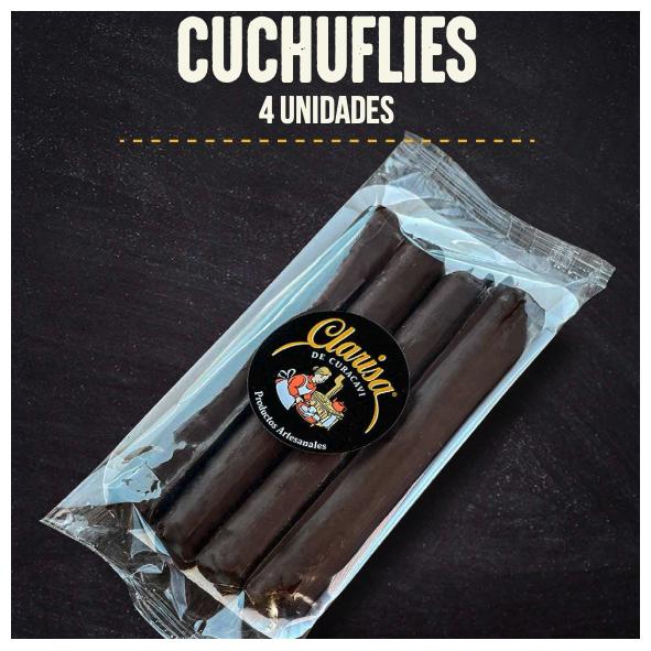 CUCHUFLI CHOCOLATE 4 UNIDADES